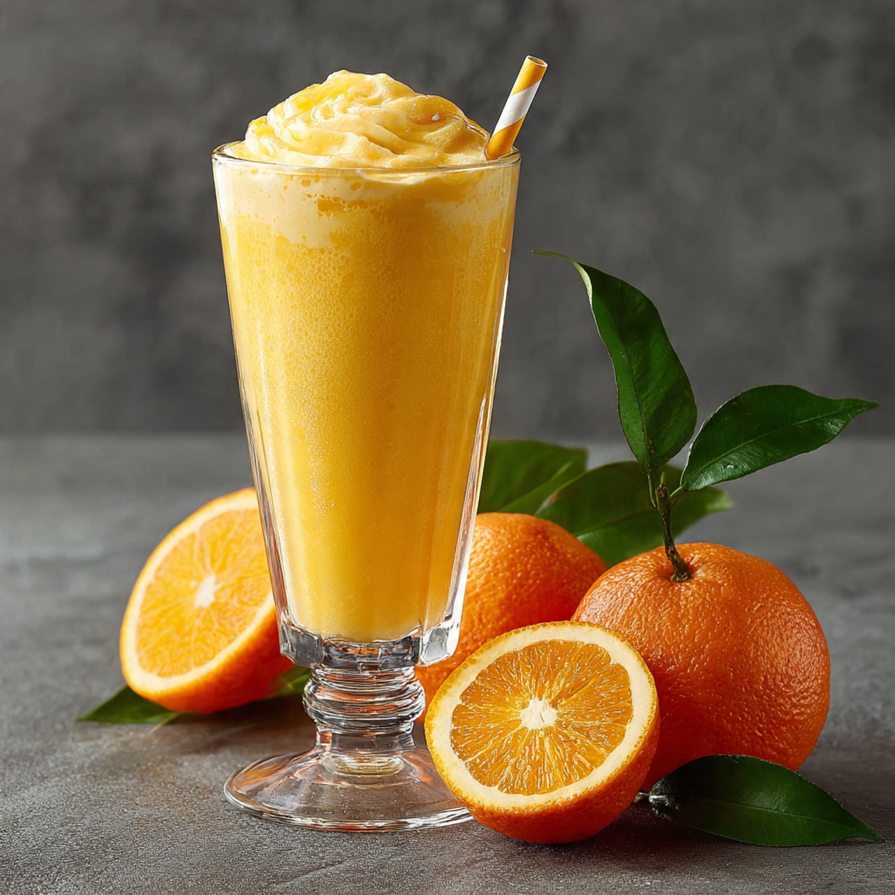 lNinja Slushi Orange Juius Milkshake Recipe