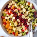 Winter Fruit Salad with Honey Lime Poppy Seed Vinaigrette Recipe