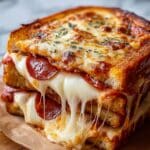 Pizza Grilled Cheese Sandwiches Recipe