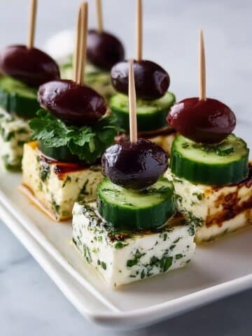 Colorful Easy 10-Minute Healthy Appetizers Platter Recipe