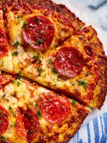 Cauliflower Pizza Crust Recipe