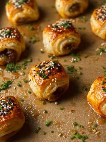 Beef and Lamb Sausage Rolls with Flaky Puff Pastry and Bosnian-inspired Seasoning Recipe
