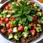Classic Lebanese Lentil Salad Recipe