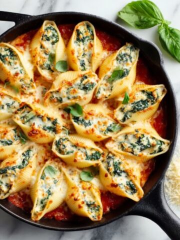Spinach and Ricotta Stuffed Shells Recipe