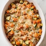 Ground Turkey Sweet Potato Bake Recipe