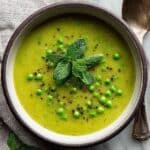 Mint and Pea Soup Recipe
