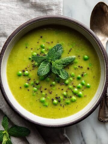 Mint and Pea Soup Recipe