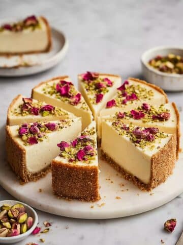 Persian Love Cake with Rose and Pistachios Recipe