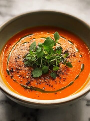 Fresh Herb Tomato Gazpacho Recipe