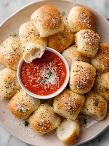Cheesy Parmesan Bread Bites Recipe