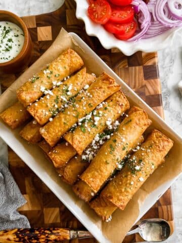 Gyro Egg Rolls Recipe