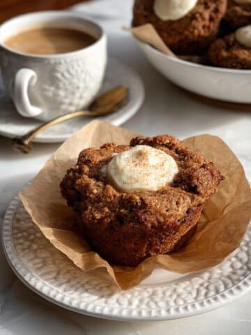 Brown Butter Cinnamon Roll Cream Cheese Muffins Recipe