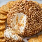 Easy Cheese Ball Recipe with Cream Cheese, Cheddar, and Pecans Recipe