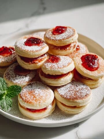 Peanut Butter & Jelly Pancake Poppers: Breakfast Bliss! Recipe
