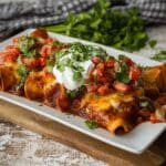 Shredded Beef Enchiladas with Cheese Recipe