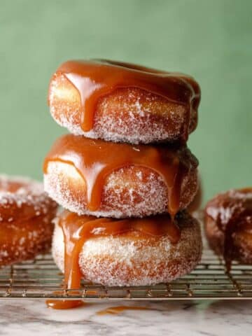 Salted Caramel Donuts Recipe