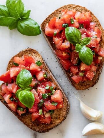 Tomato and Basil Bruschetta Recipe