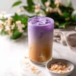 Iced Ube Coconut Cream Shaken Espresso (Starbucks Copycat) Recipe