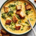 Creamy Broccoli Cheddar Soup Recipe