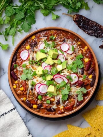 Three Bean Chili Recipe