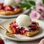 Strawberry Rhubarb Puff Pastry Pie Bites Recipe