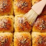 Herby Rhodes Rolls with Garlic-Herb Butter Recipe
