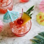 Pineapple Tequila Sunrise Shandy Recipe