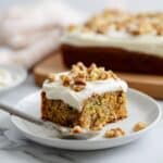 Zucchini Cake with Cream Cheese Frosting Recipe