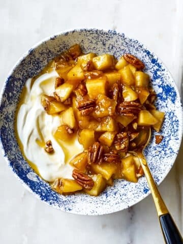 Air Fryer Cinnamon Brown Sugar Apples Recipe