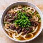 Niku Udon – Japanese Beef Noodle Soup Recipe