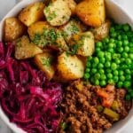 Minced Beef and New Potatoes Comfort Bowl Recipe