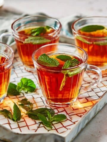 Arabic Tea with Mint (Shai Bil Na’ana’a) Recipe