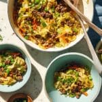 Ground Beef and Cabbage Skillet Recipe
