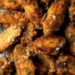 Garlic Parmesan Chicken Wings in the Air Fryer Recipe