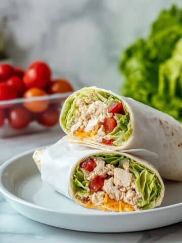 Crunchy Southwestern Chicken Wrap Recipe