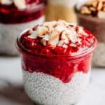 Creamy Keto Chia Pudding with Chocolate, Berry, and Almond Butter Variations Recipe