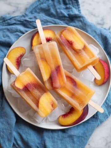 Peach Sangria Popsicles Recipe