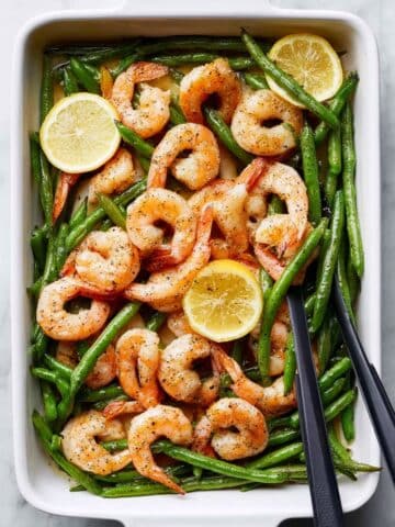 Roasted Shrimp and Green Beans Recipe